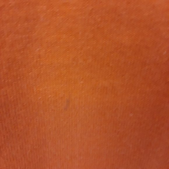 Vintage Fruit of the Loom 80's Orange Muscle Tee Shirt L - Picture 5 of 6